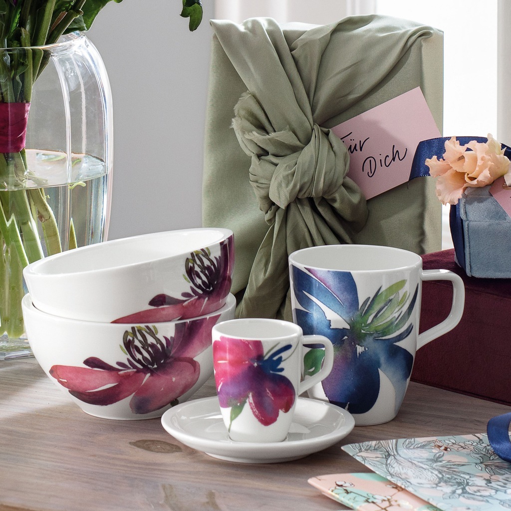 Villeroy & Boch Artesano Flower Art tanjirić za moku - 1 komad