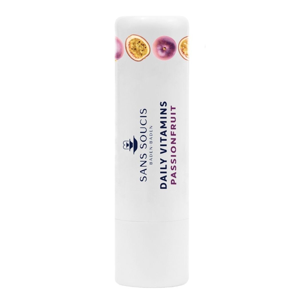 Bálsamo labial protector Sans Soucis Lip Care Daily Vitamins con fruta de la pasión, SPF 15 - 4,5 g