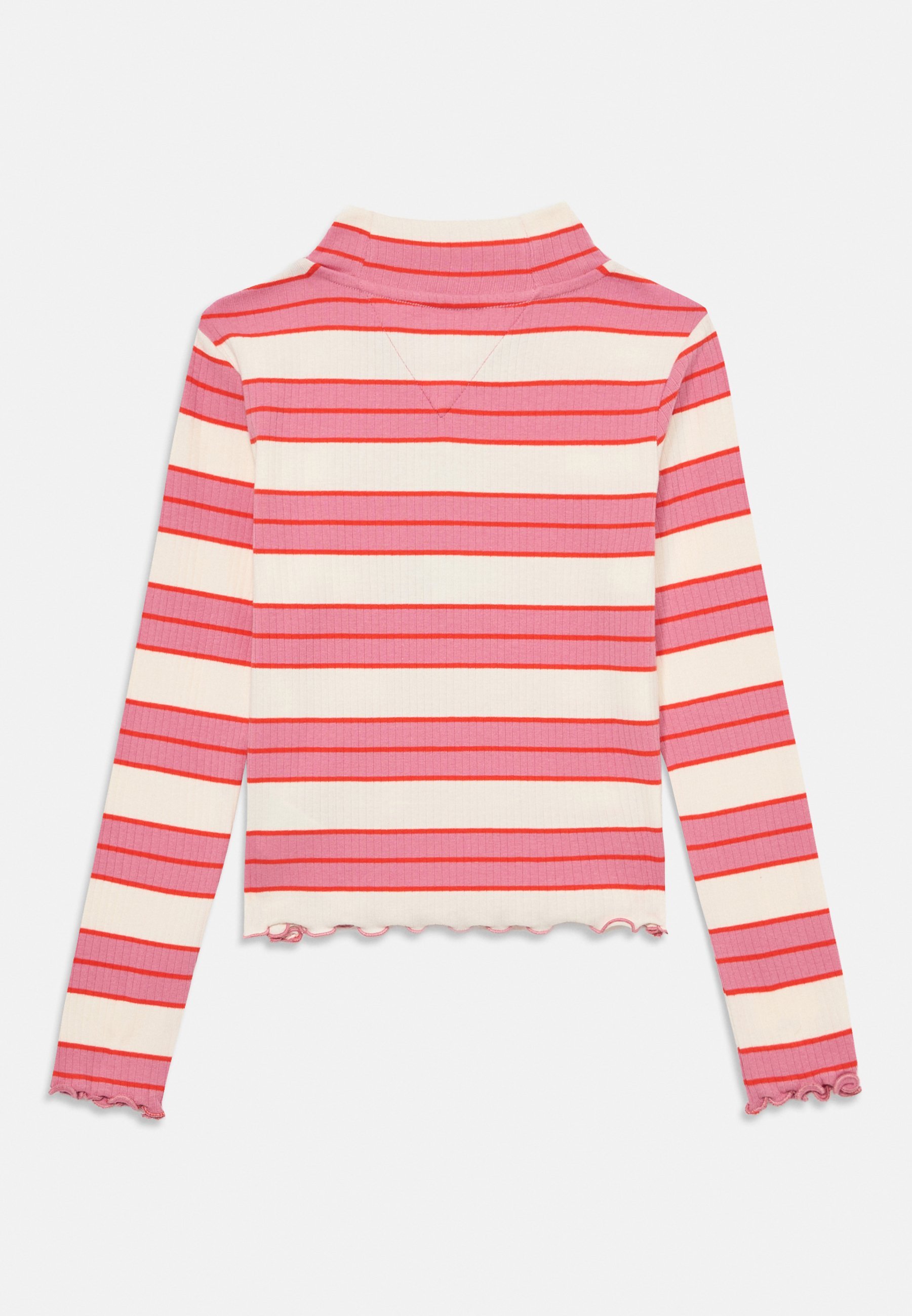 Tommy Hilfiger top met lange mouwen - mystiek roze