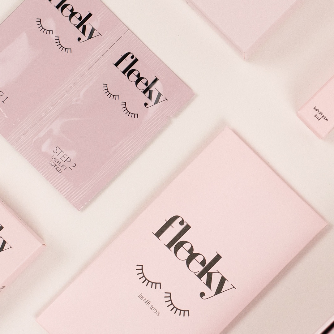Fleeky Eyelash Curler Kombinirani set za podizanje trepavica i obrva salonske kvalitete – 1 komad