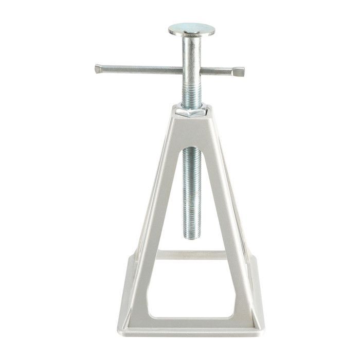 Set van 4 aluminium caravansteunen, 900 kg draagvermogen per steun.