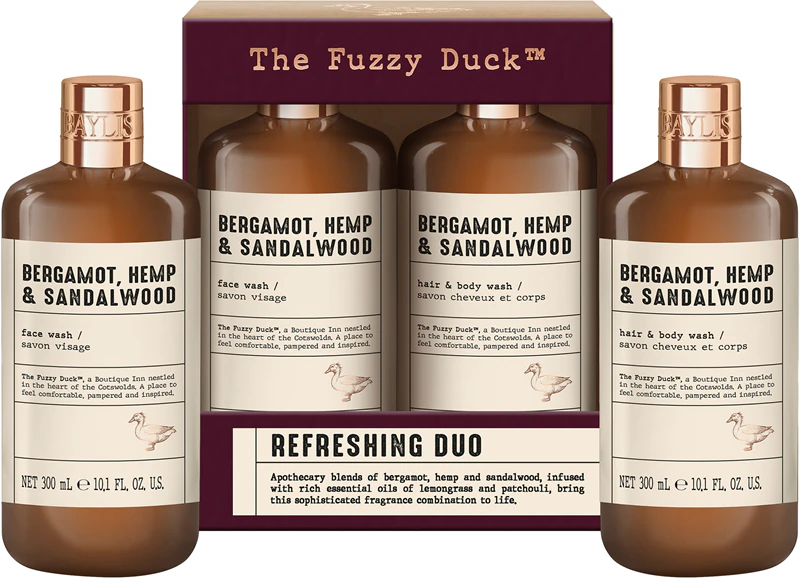 Baylis & Harding The Fuzzy Duck Bergamotte, Hanf & Sandelholz Geschenkset für Herren