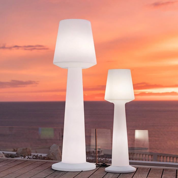 Lámpara de pie para exteriores - LUMISKY - AUSTRAL - 110 cm de alto - LED - 2 bombillas E27 incluidas