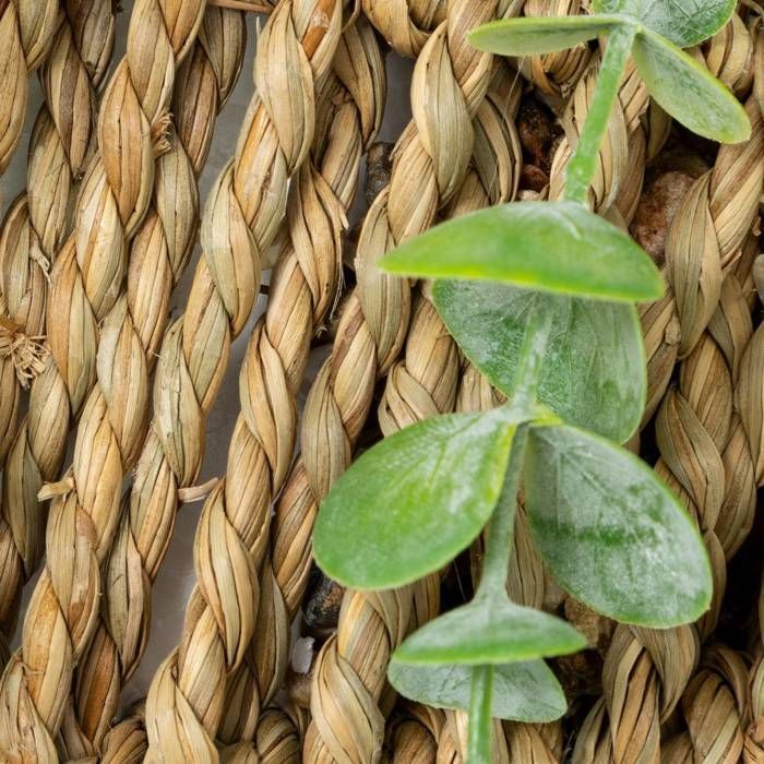 Planta colgante artificial Zea de 70 cm de altura - Atmosphera Interior Designer