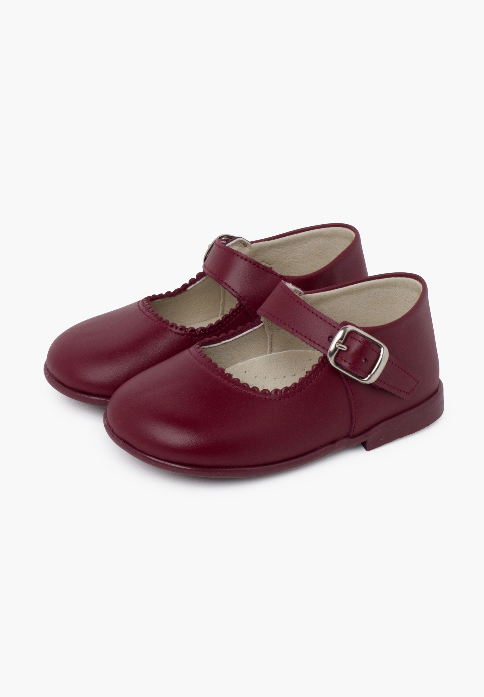 Scarpe Mary Jane Pisamonas per bambina - Borgogna