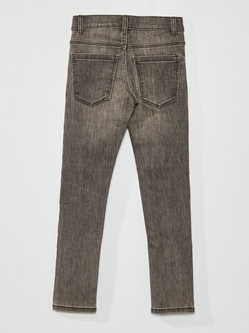 Skinny jeans - denimgrijs