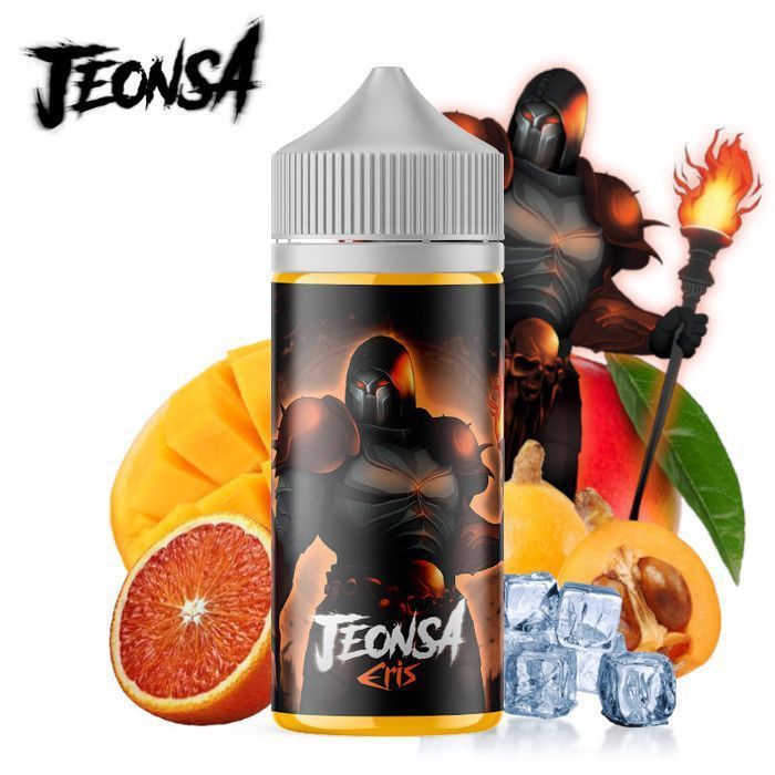 E-liquide Eris (Mangue, nèfle, orange sanguine) Jeonsa 100ml + 4 booster de nicotine