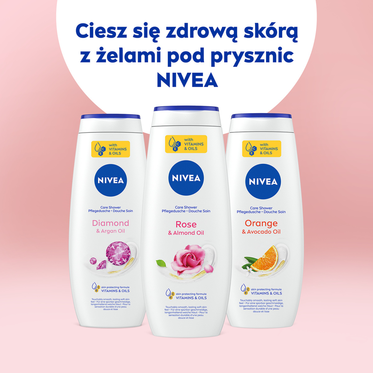 Nivea gel za tuširanje 500ml Harmony Time