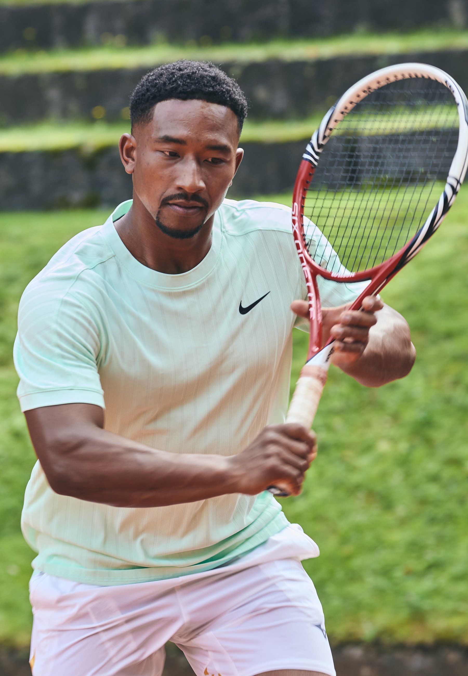 Nike Performance ADVANTAGE SLAM - Sport T-shirt - mintgroen schuim