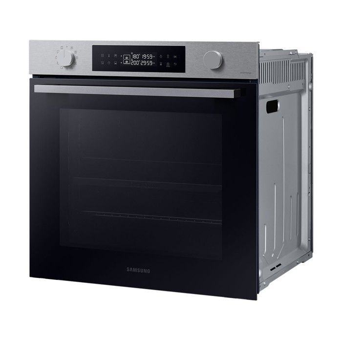 Forno Samsung Dual Cook de 1200W e 76L em aço inoxidável (NV7B4450VAS/U3)