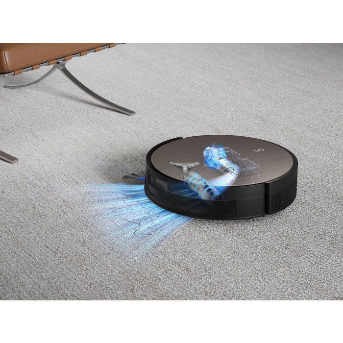 ECOVACS X11 OMNICYCLONE - Robot aspirapolvere e lavapavimenti senza sacco - 19500 Pa - Ricarica rapida PowerBoost - Ideale per animali domestici - Spazzola anti-groviglio