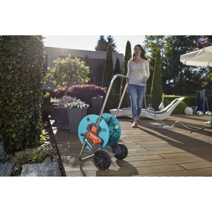 GARDENA CleverRoll® Hose Reel, Size S - Frost Resistant - 5-Year Warranty