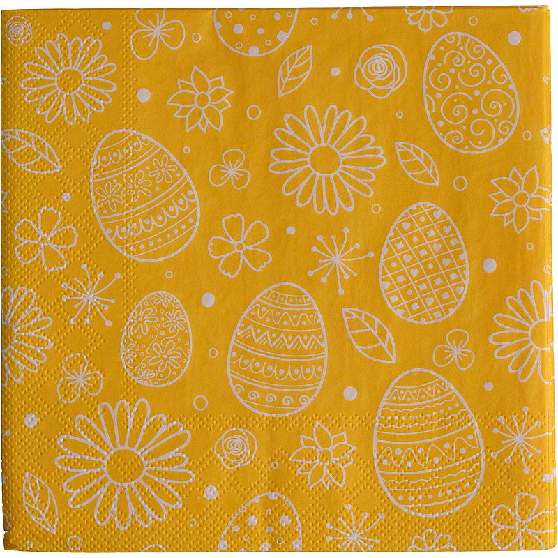 Servilletas Vie Home, paquete de 20 unidades, 33x33 cm, Pascua