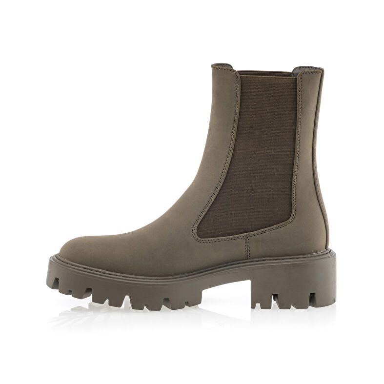 Botas verdes para mujer / Botines
