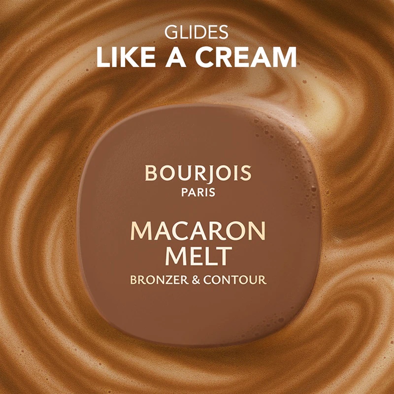 „Bourjois Macaron Melt Bronzer & Contour“ 2 viename bronzantas ir kontūravimo pudra