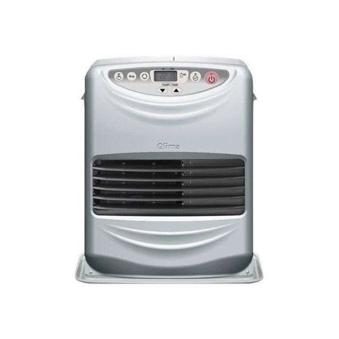 Calentador de queroseno - Qlima Laser SRE 3531 TC - Plata cristal - Gris - Combustible: Queroseno