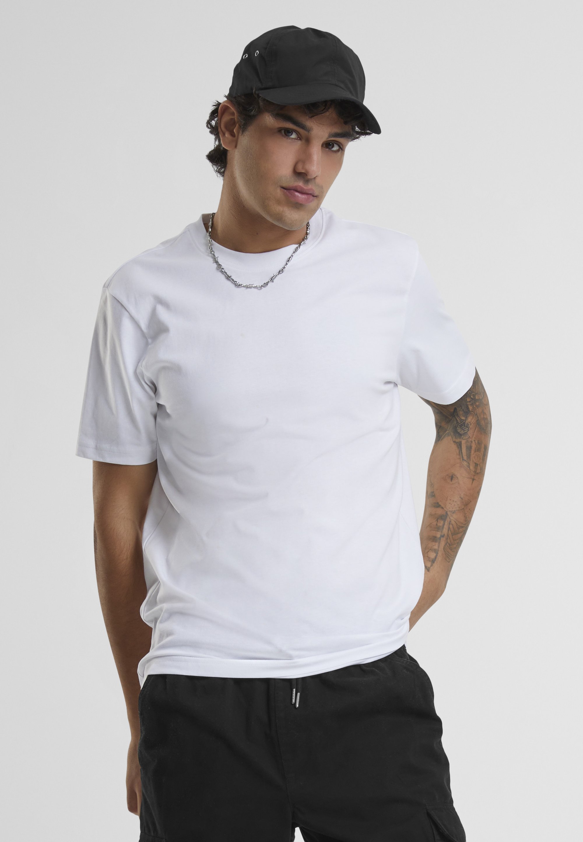 Urban Classics BASIC TEE - T-shirt basic - bianca