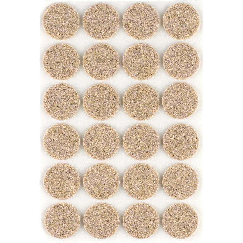 Möbelknöpfe, 72 Stück, Ø 19/25/30 mm, beige