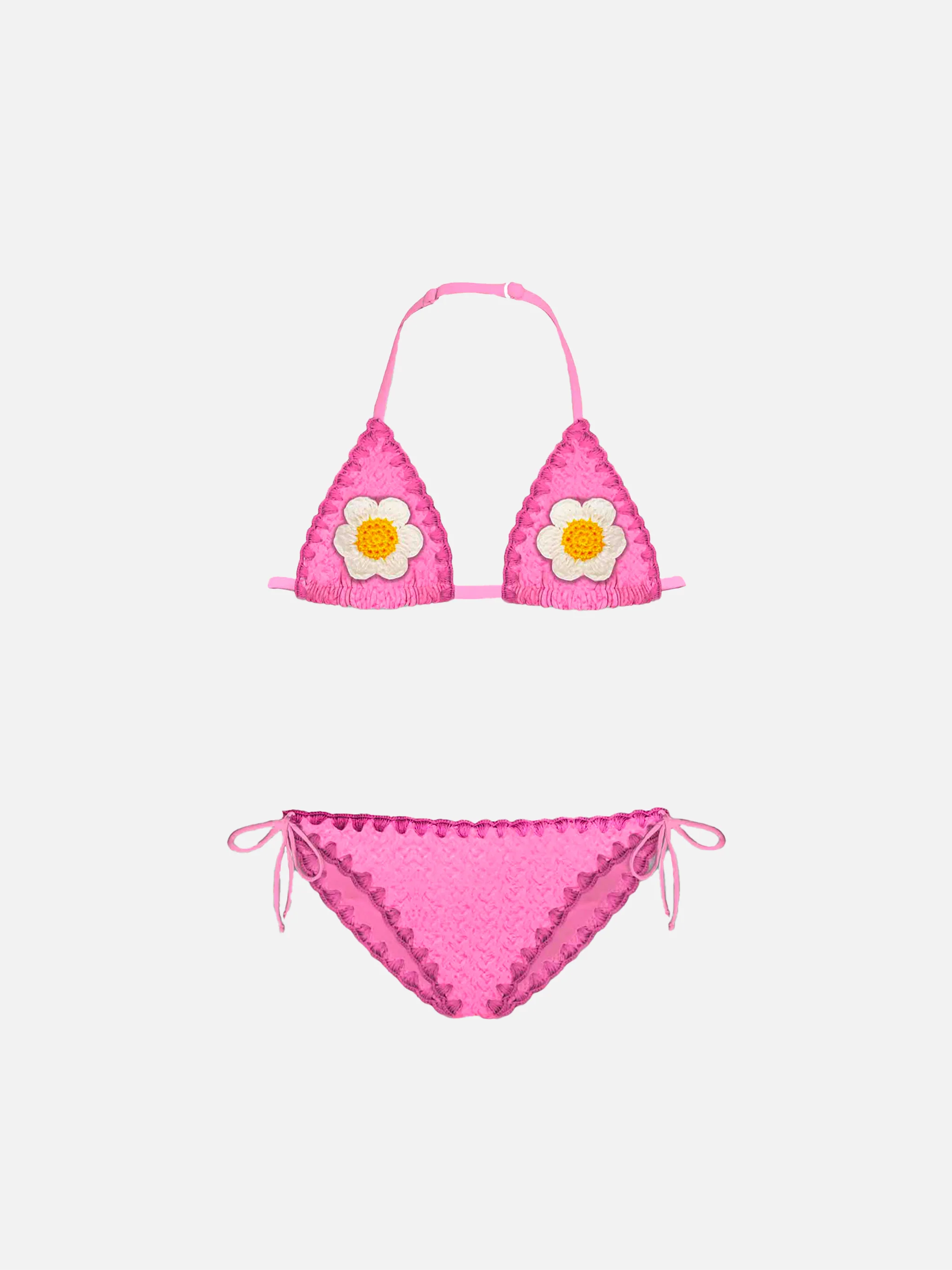 Meisjesbikini met borduurwerk