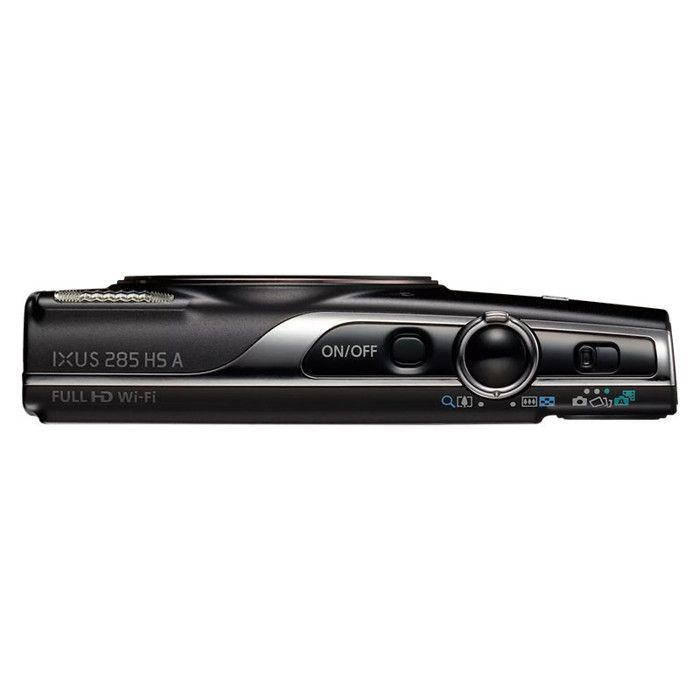 Compact camera - CANON - IXUS 285 HS A - Black - 20.2 MP - 12x optical zoom