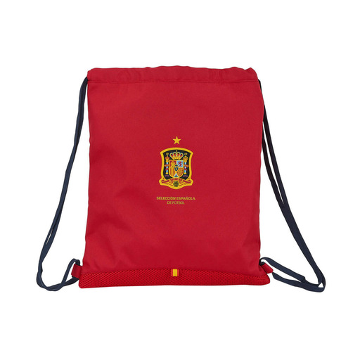 Bolsa grande e plana da seleção espanhola de futebol, 350x400mm