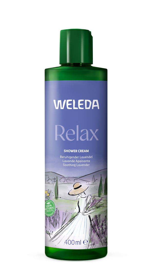 „Relax Shower Cream“ levandų kreminis dušo želė Vaistinės muilai ir geliai