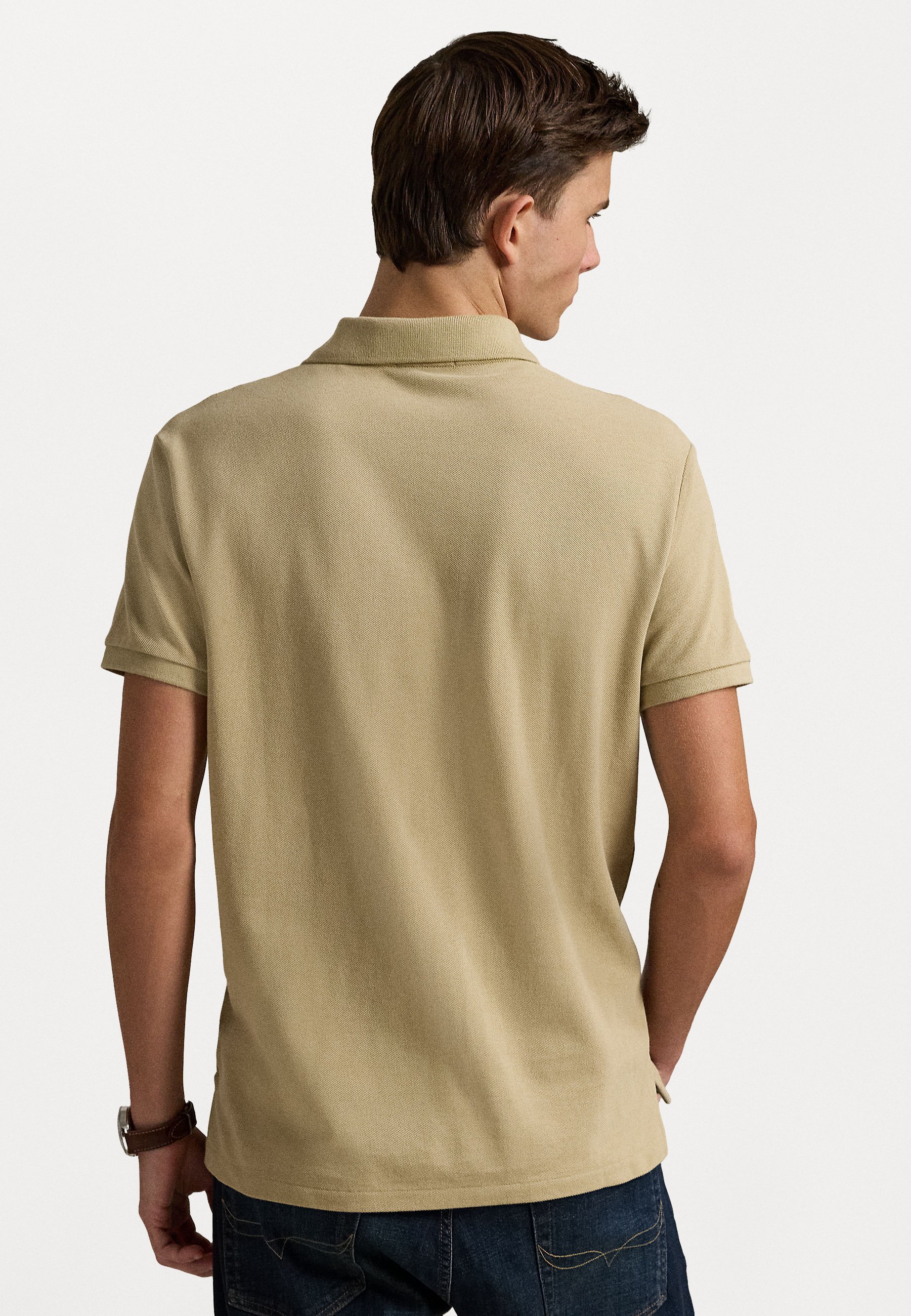 Polo Ralph Lauren SLEEVE - Poloskjorter - marineblå