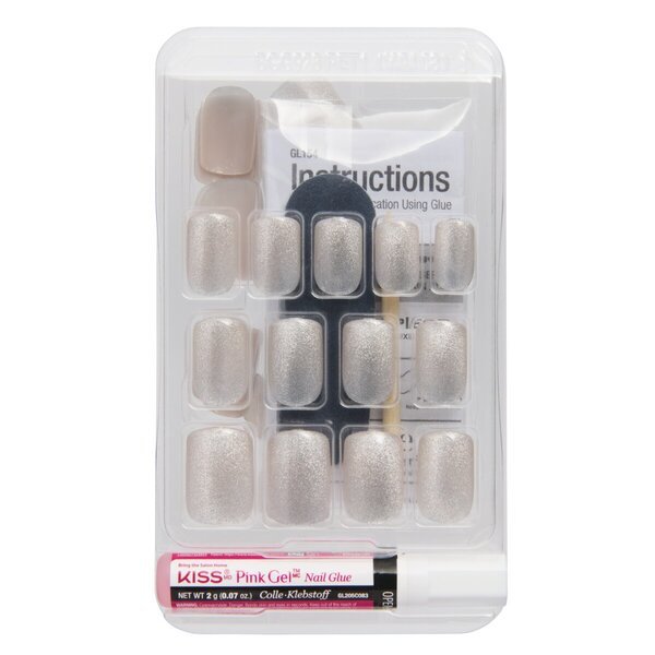 Kiss Gel Fantasy Magnetic Velvety Effect Ready-to-Wear Gel Kunstnagels<br>28 gab.