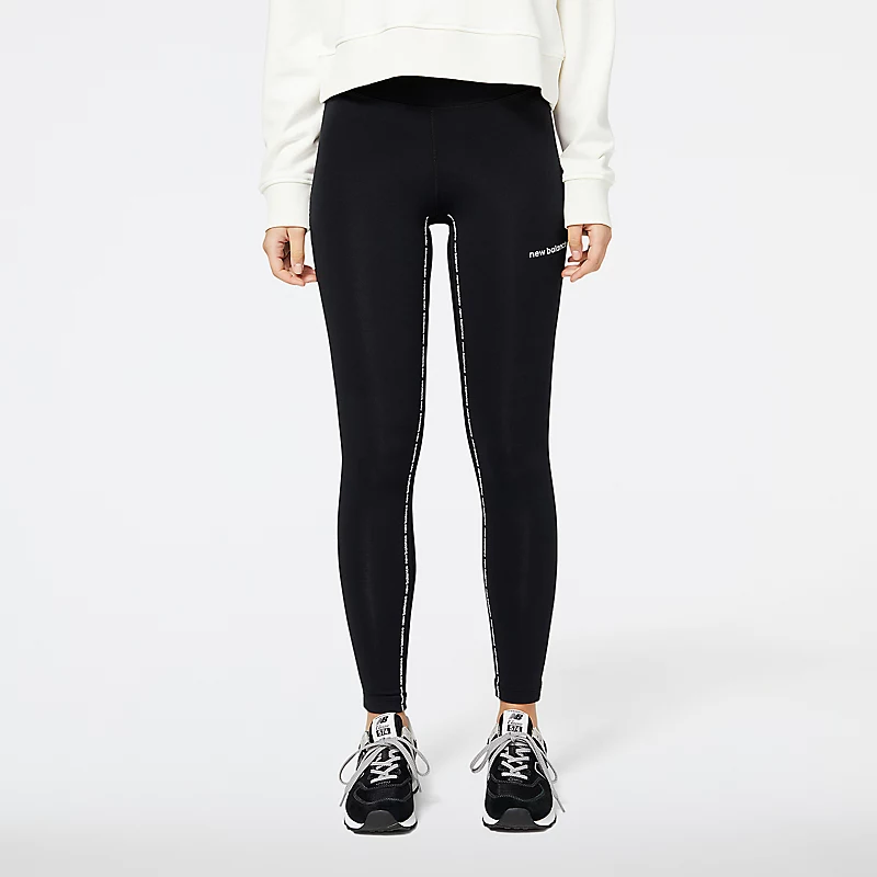Leggings NB Essentials Femininas - PRETAS