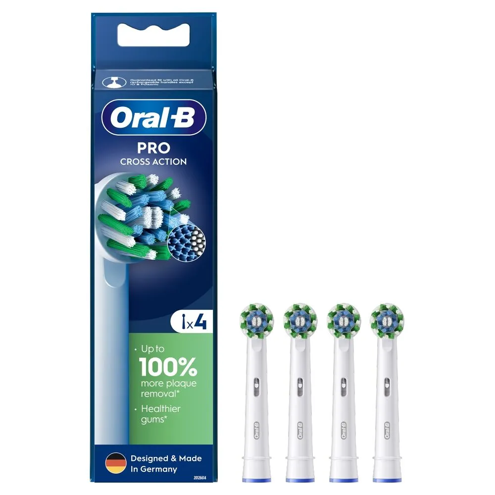 Oral-B EB50-4 Cross Końcówki do szczoteczki elektrycznej