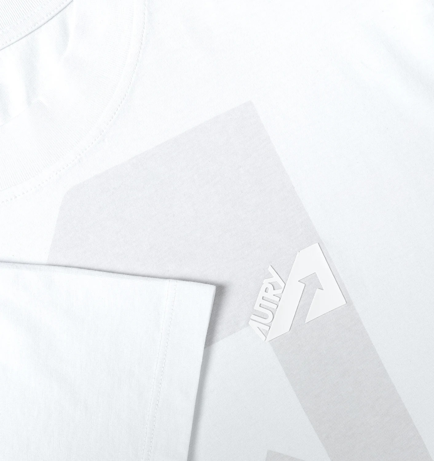 TRICOU ALB DIN JERSEY DE BUMBAC