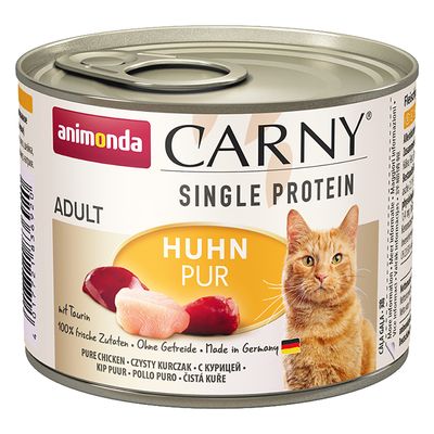 Animonda Carny Single Protein Adult Probierpackung 6 x 200 g