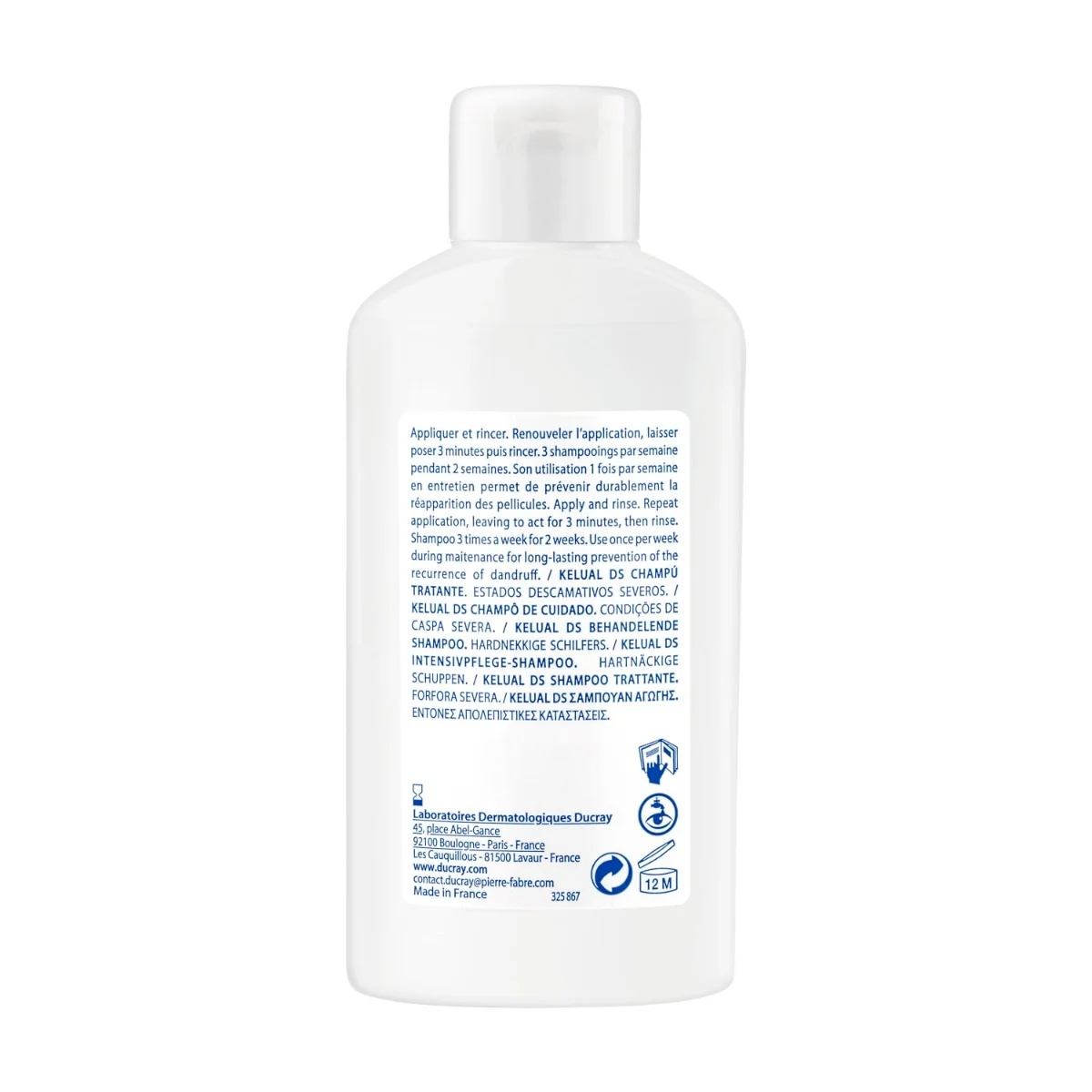DUCRAY Ducray Kelual DS Treatment Shampoo 100 ml Ernstige roos