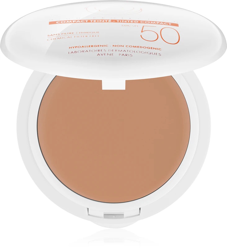 Avène Sun минерални тонирани компактни пудер SPF 50