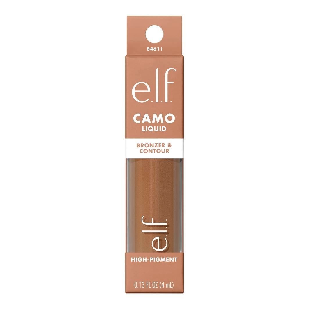 „elf Cosmetics Bronzer Camo“ skystas bronzantas ir kontūravimo priemonė – 4 ml