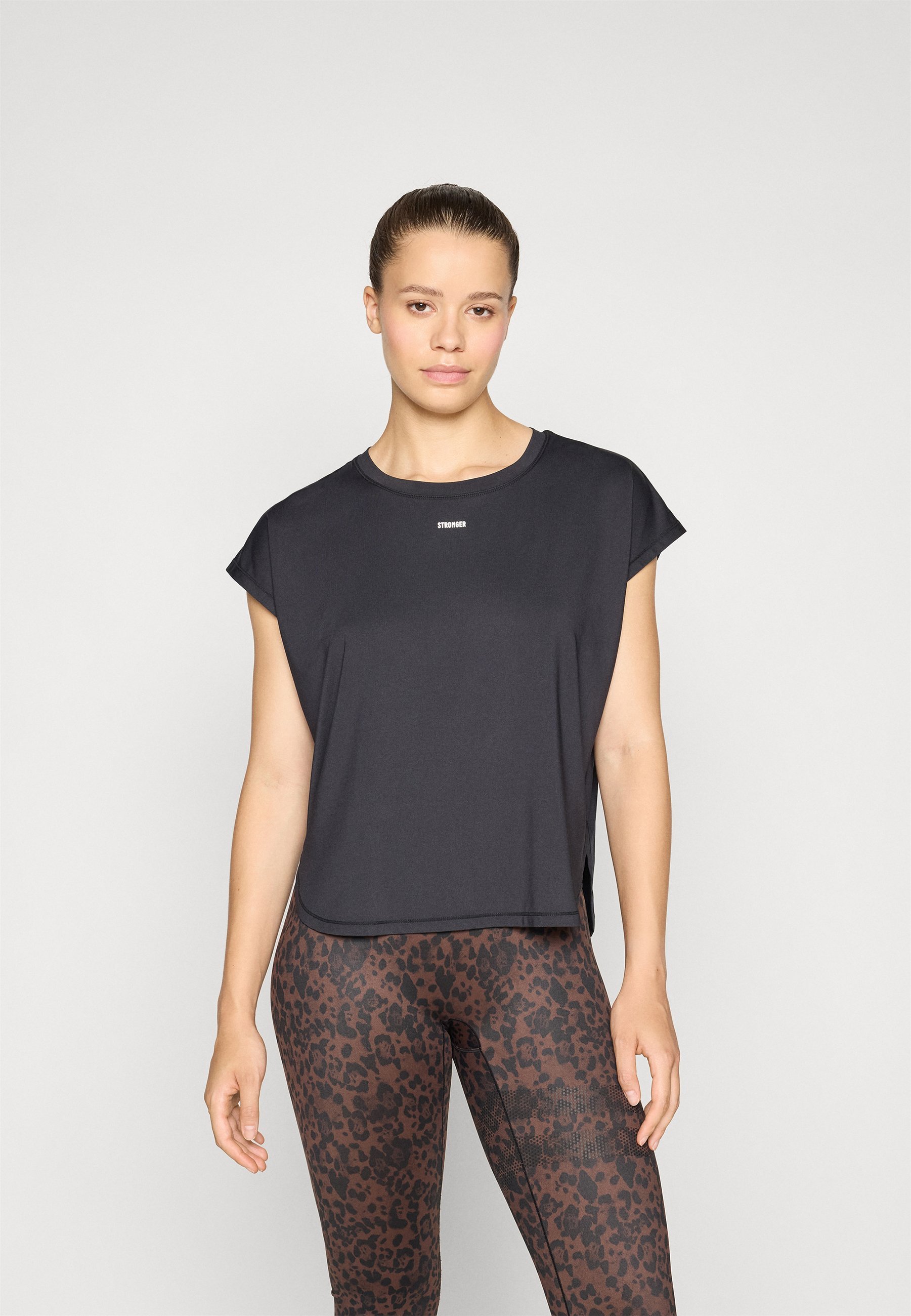 Stronger DROP - T-shirt basique - noir
