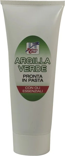 Pâte d'argile verte WINDOW TO THE SKY prête à l'emploi, 200 ml, aux huiles essentielles