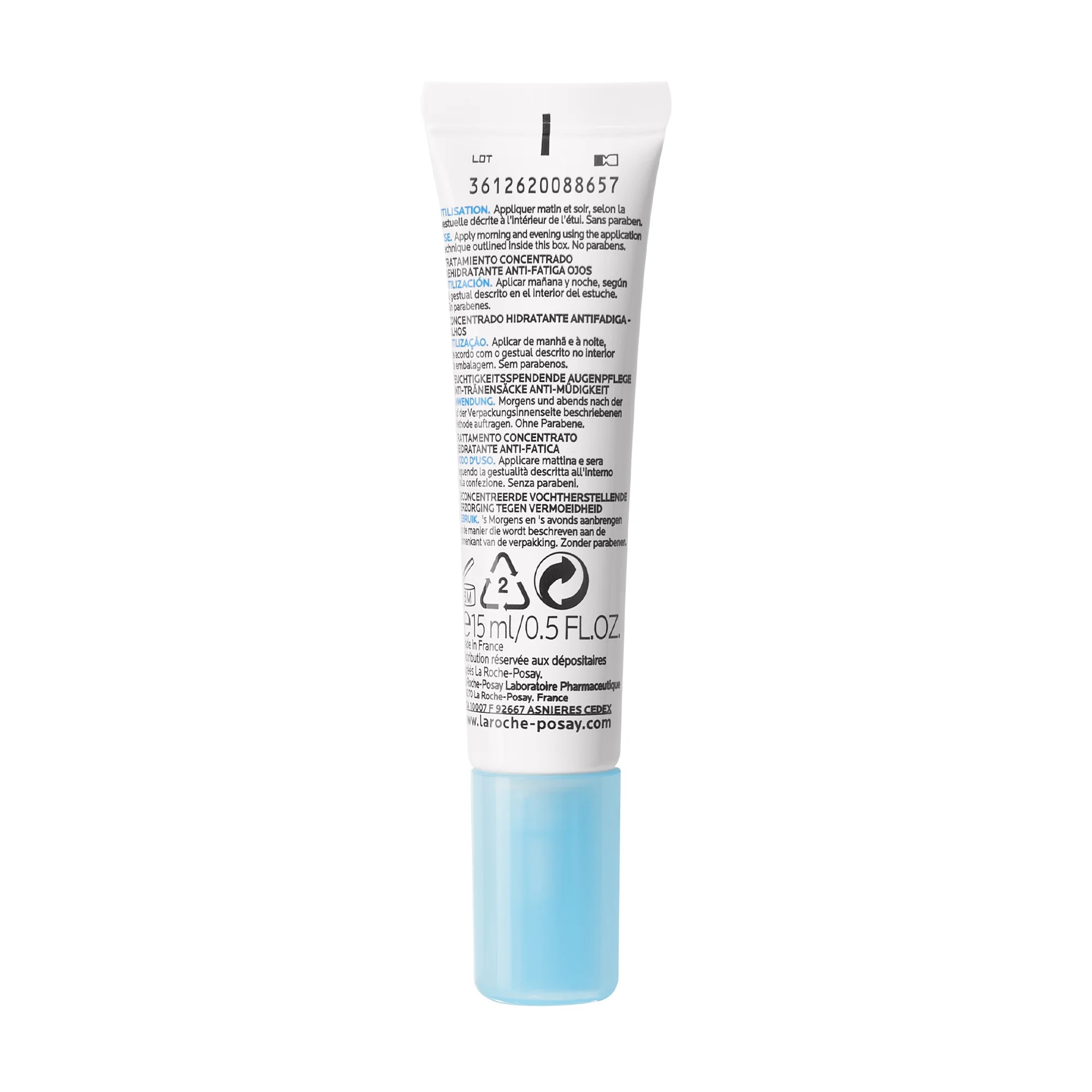 LA ROCHE POSAY La Roche Posay Hydraphase Yeux Intense 15 ml Soin concentré contre la fatigue oculaire