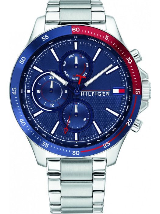 Multi-Dial Watch - Tommy Hilfiger - 1791718 - Stainless Steel - Quartz - 5 ATM Water Resistance