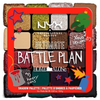 Nyx Professional Makeup Home Alone Ultimate Shadow Palette 2024 Battle Plan -luomiväripaletti, rajoitettu erä, 1 kpl