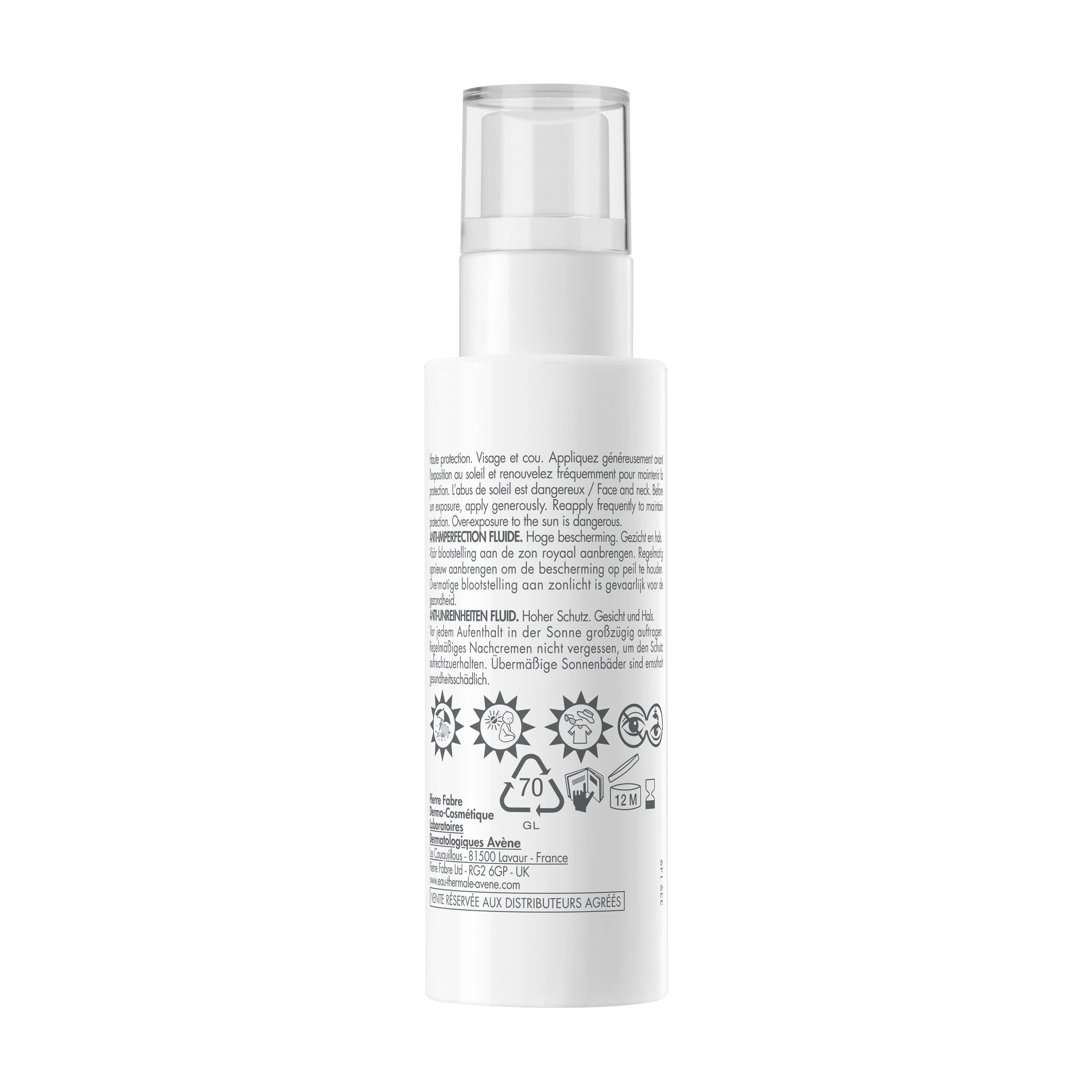 Suncare Fluido Anti-Imperfezioni SPF50 - Solare viso alta prot.