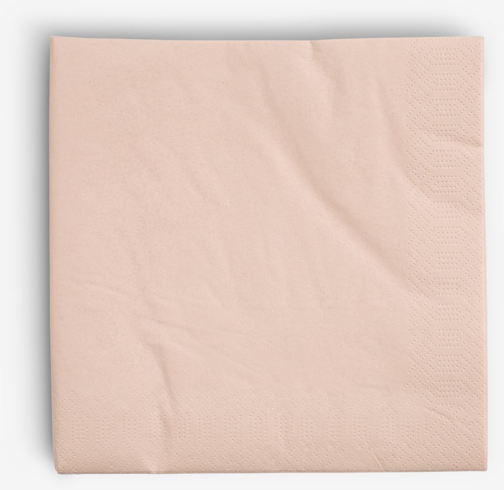 MOLTE MOLTE papirnate salvete blijedo ružičaste 40x40 50 kom/pak.