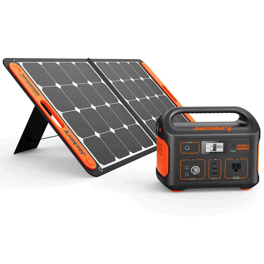 Jackery 500 napelemes generátor (Jackery 500 + SolarSaga 100W)