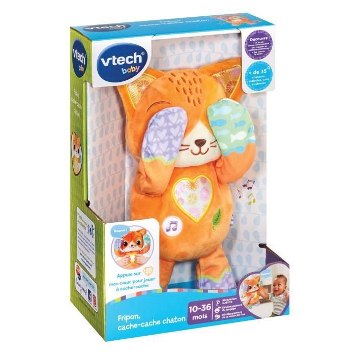 VTECH-FRIPON, VERSTOPPERTJE-KITTEN