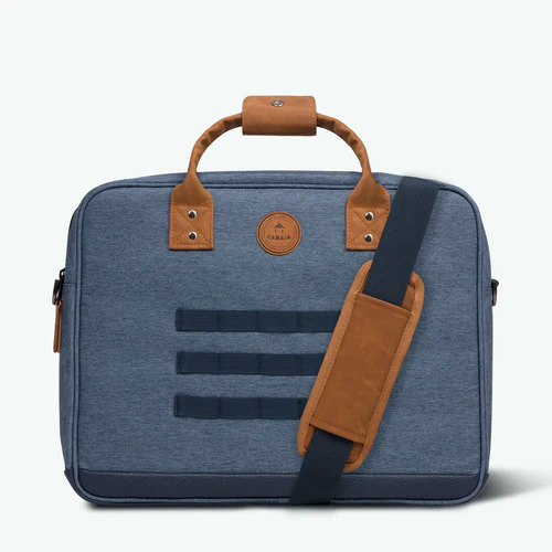 Cabaia Sac ordinateur Paris bleu marine