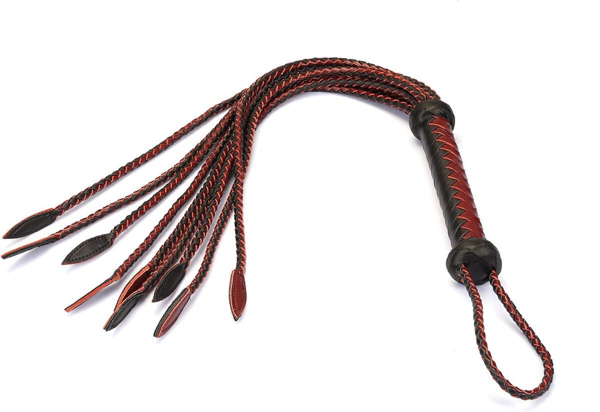 Liebe Seele Vino Crveno i Crno Kožna Mačka O Nine Tails Whip