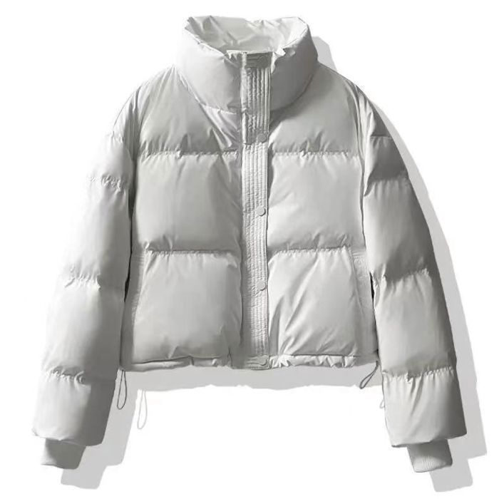 Chaqueta acolchada de invierno para mujer Funmoon, marca de lujo con cintura ajustable con cordón, chaqueta acolchada con capucha.