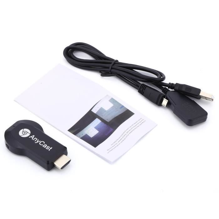 Kabelloses HDMI mit Anycast-Push-Screen-Thread (schwarz)