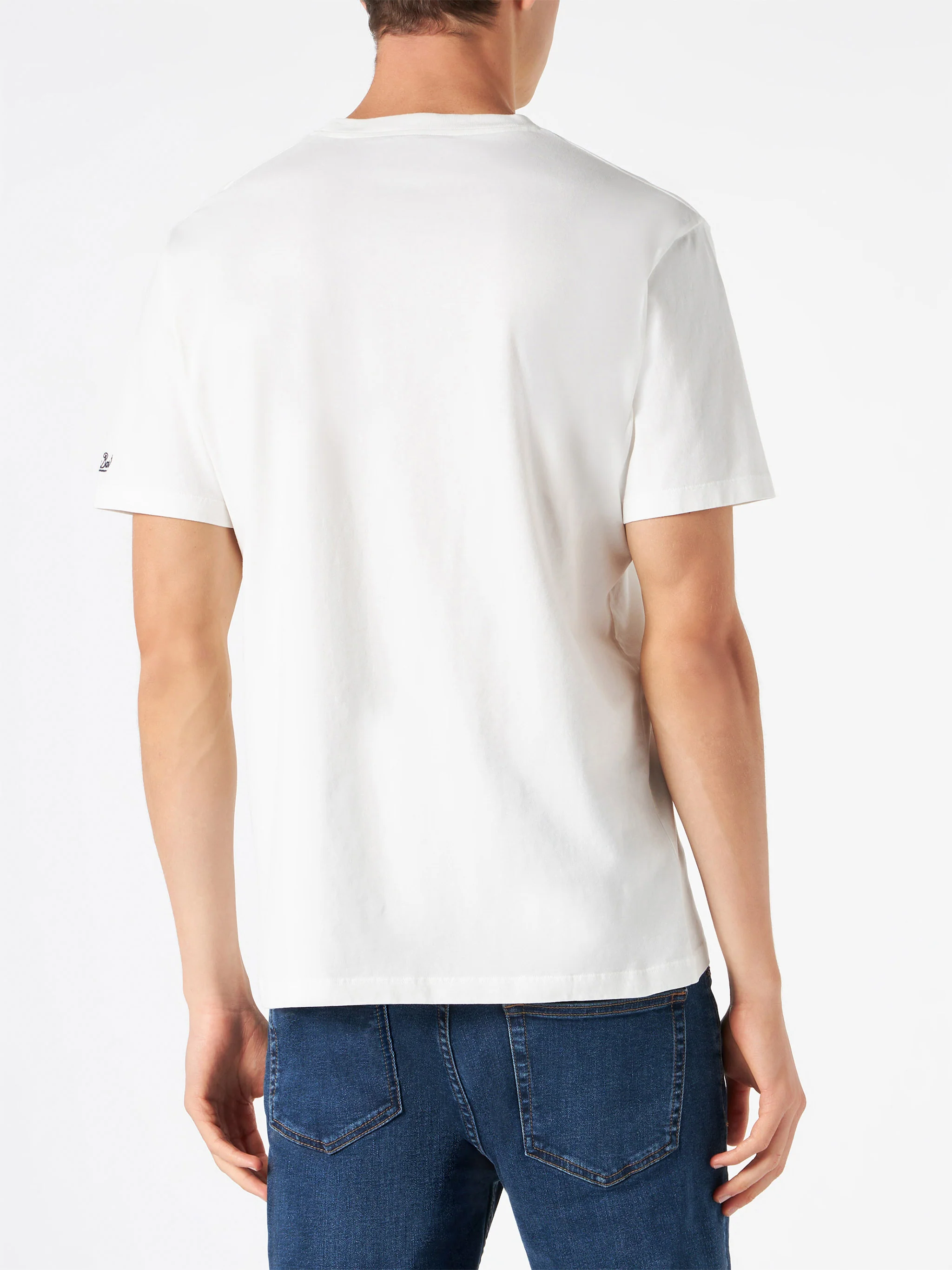 T-shirt blanc pour homme avec l'inscription « Je déteste l'hiver ».