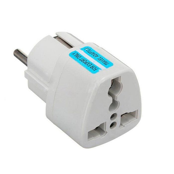 Adaptador de corriente universal para viajes, enchufe para Australia, Reino Unido, UE y EE. UU., convertidor de adaptador de corriente universal.